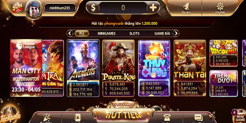 Đại lý cổng game Sunwin mang đến hàng loạt ưu đãi độc quyền